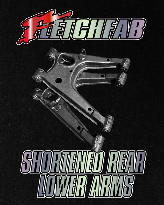 FletchFab MX5 NA/NB Rear Shortened Lower Arms